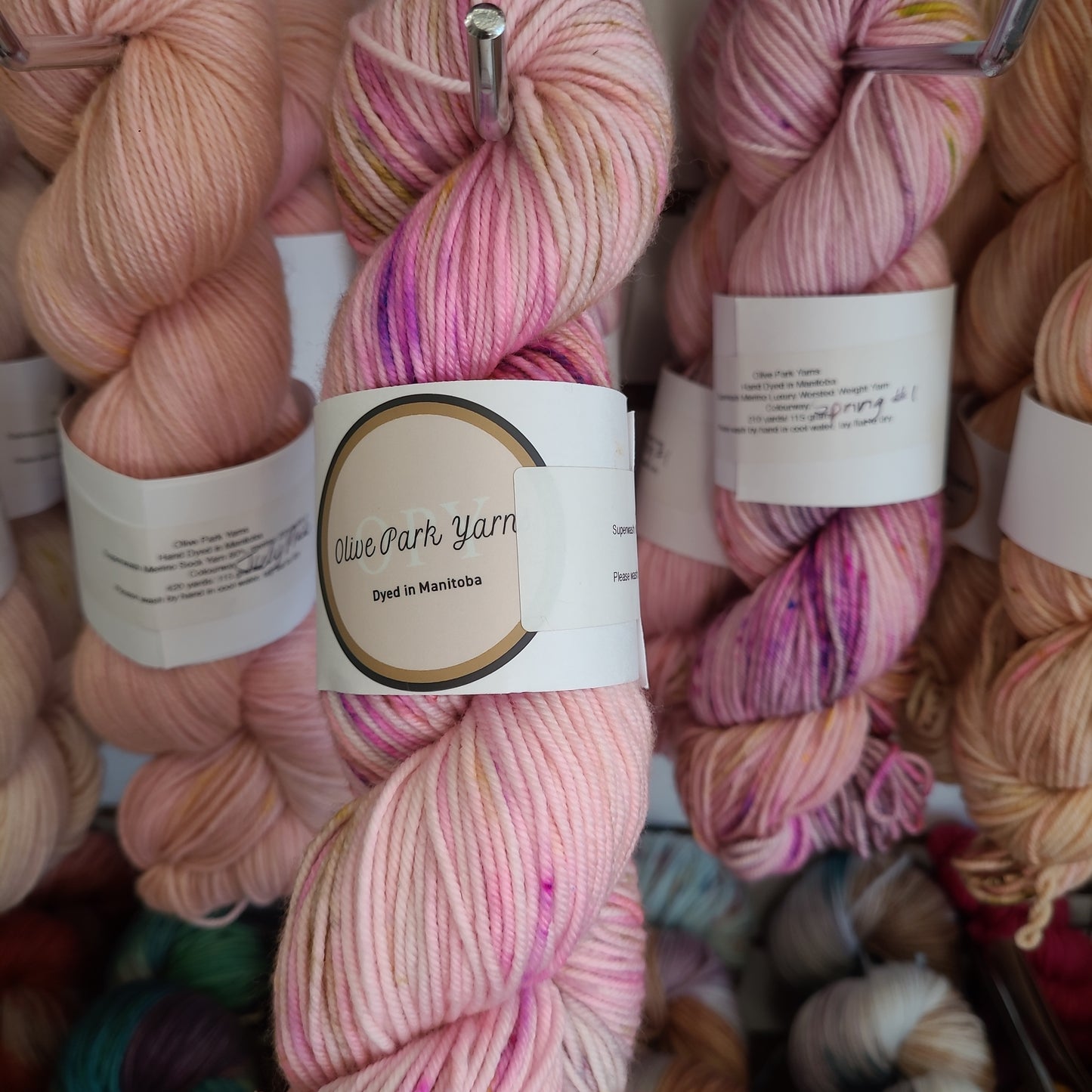 Olive Park - Superwash Luxury Worsted Merino