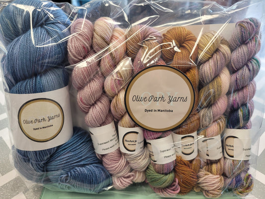 Olive Park - Sock Yarn Gift Set