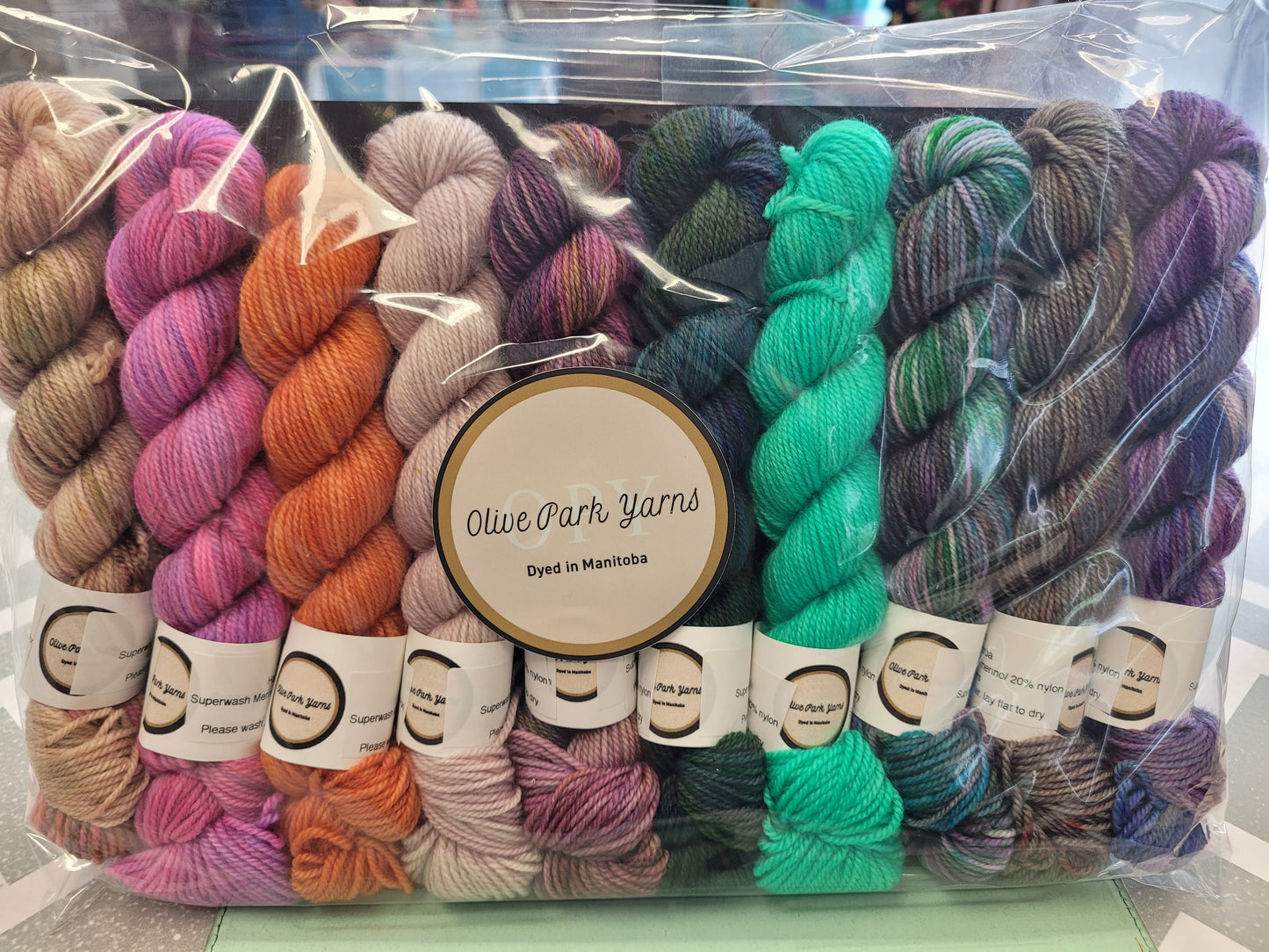 Olive Park - 10 Mini Skein Set