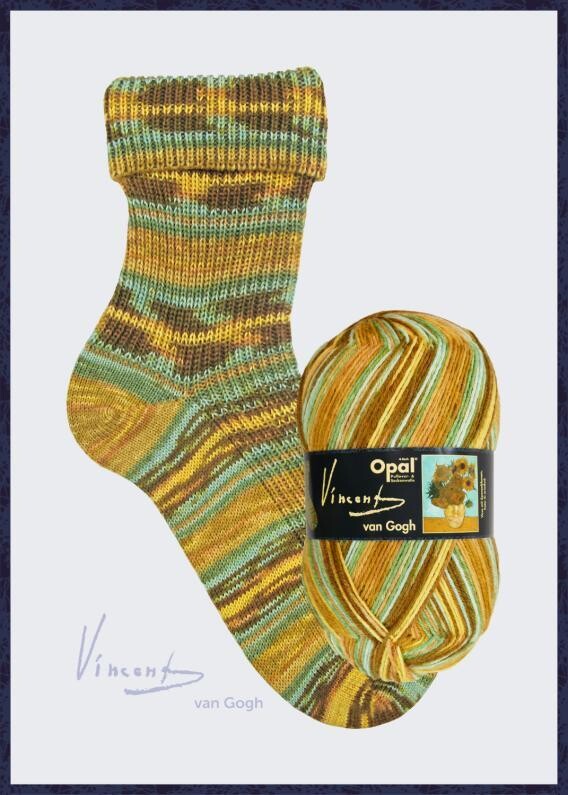 Opal 4 Ply Sock Yarn - Van Gogh Collection