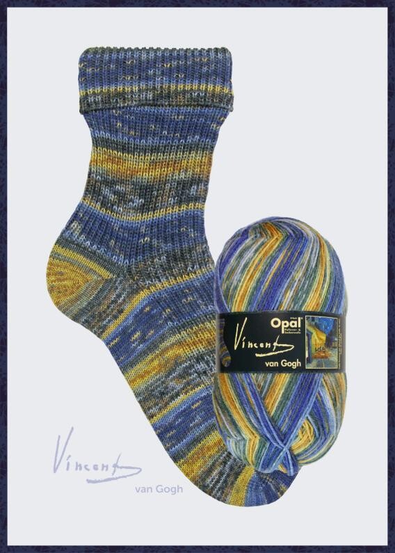 Opal 4 Ply Sock Yarn - Van Gogh Collection