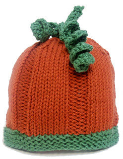 Knit Pumkin Beanie