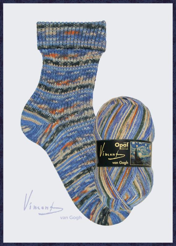Opal 4 Ply Sock Yarn - Van Gogh Collection