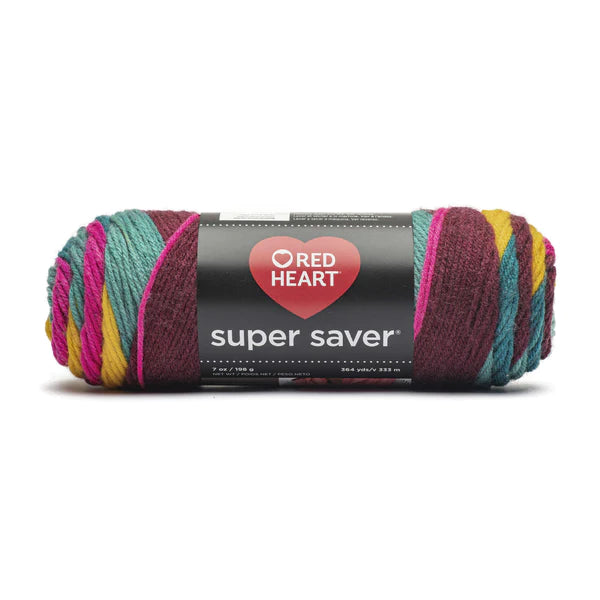 Red Heart Super Saver - Stripes/Variegated