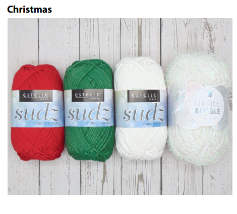 Holiday Sudzy Bubbly Scrubby Kit