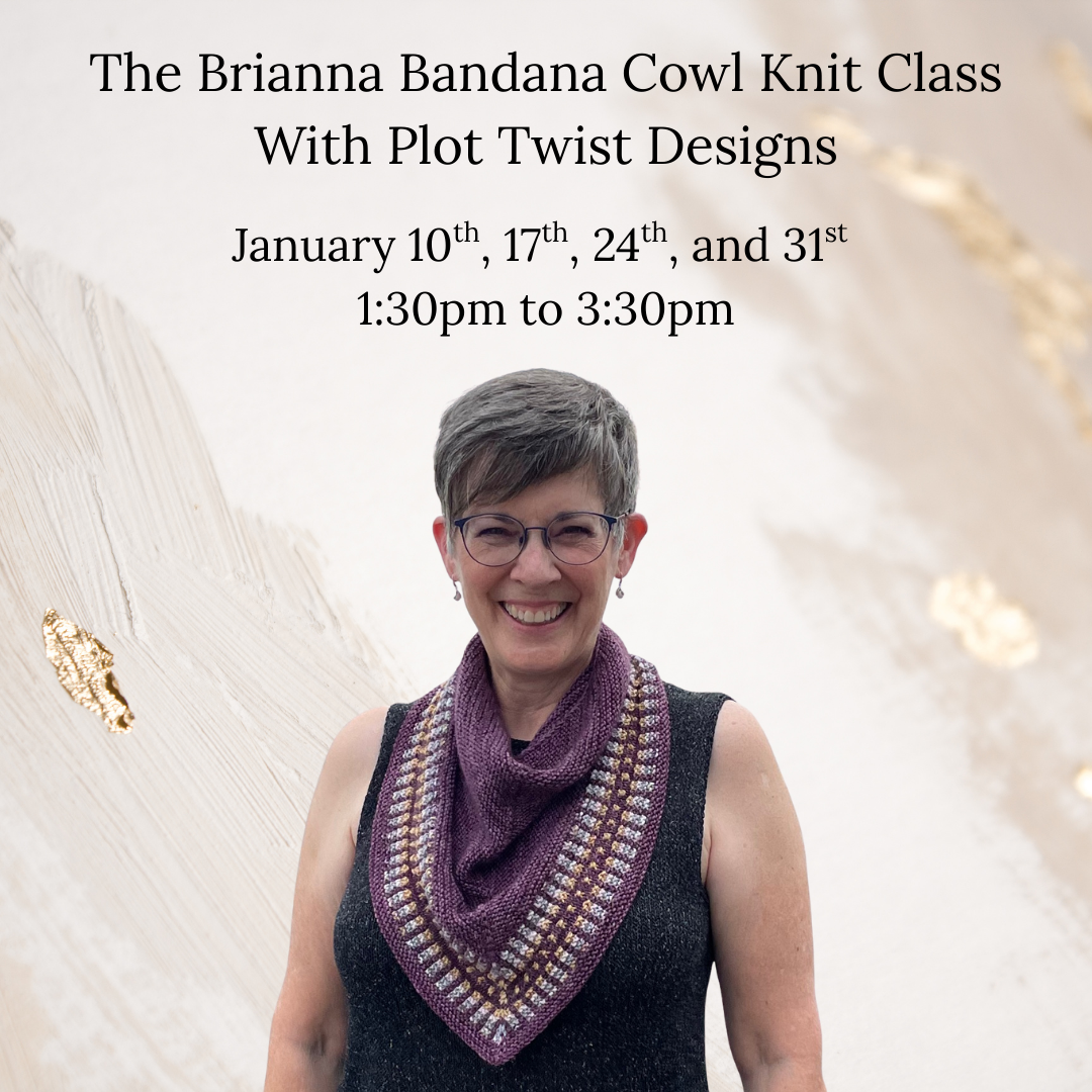 The Brianna Bandana Cowl Knit Class