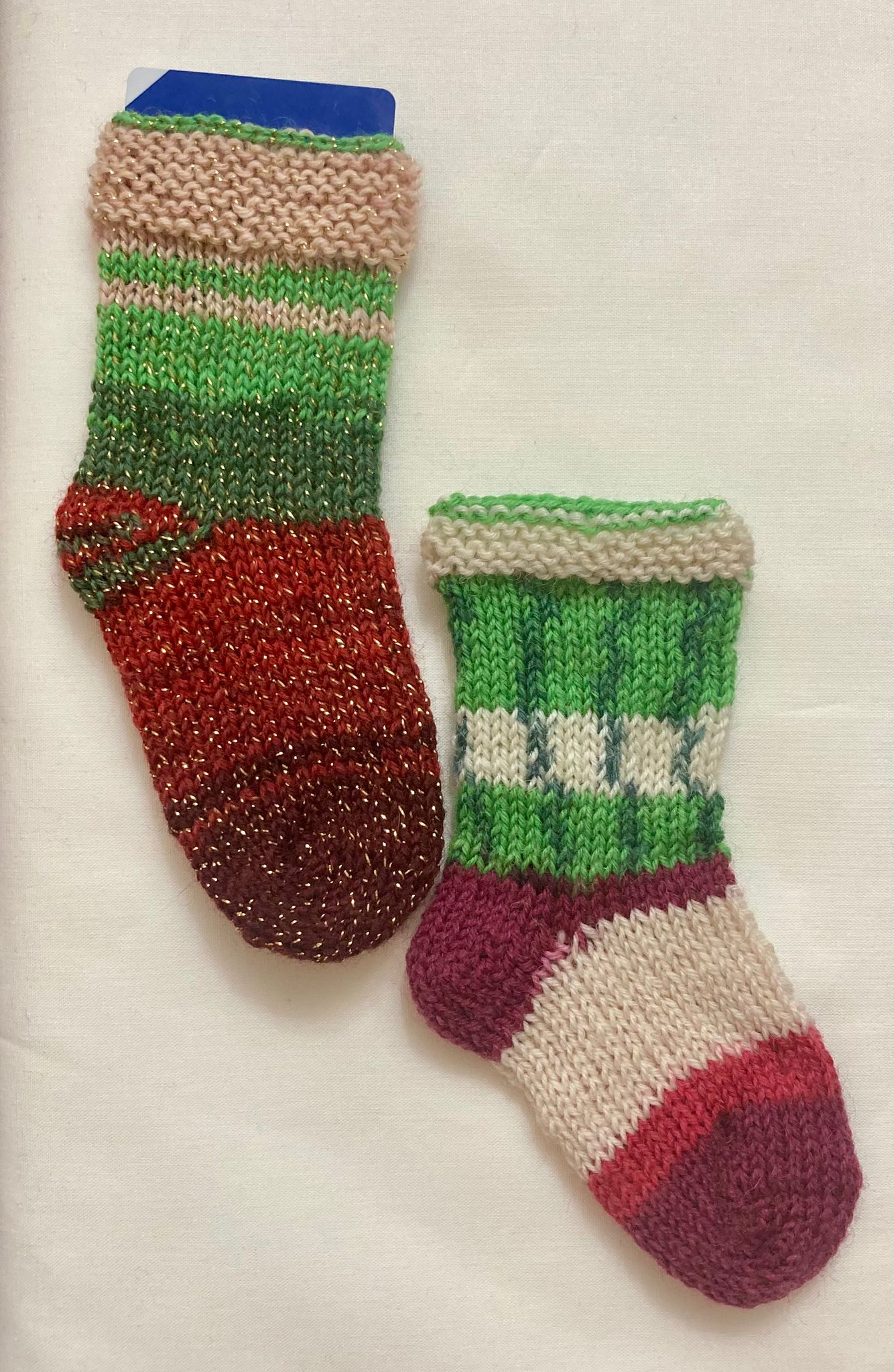Knit Stocking Ornament Class