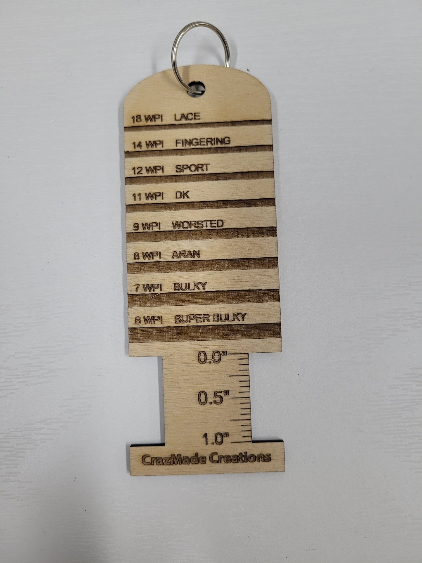 Yarn Gauge/ WIP Tool