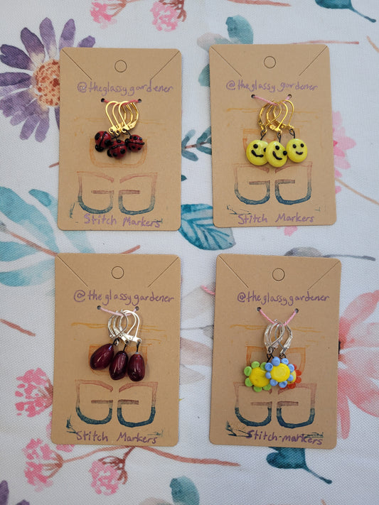 Glass Stitch Markers