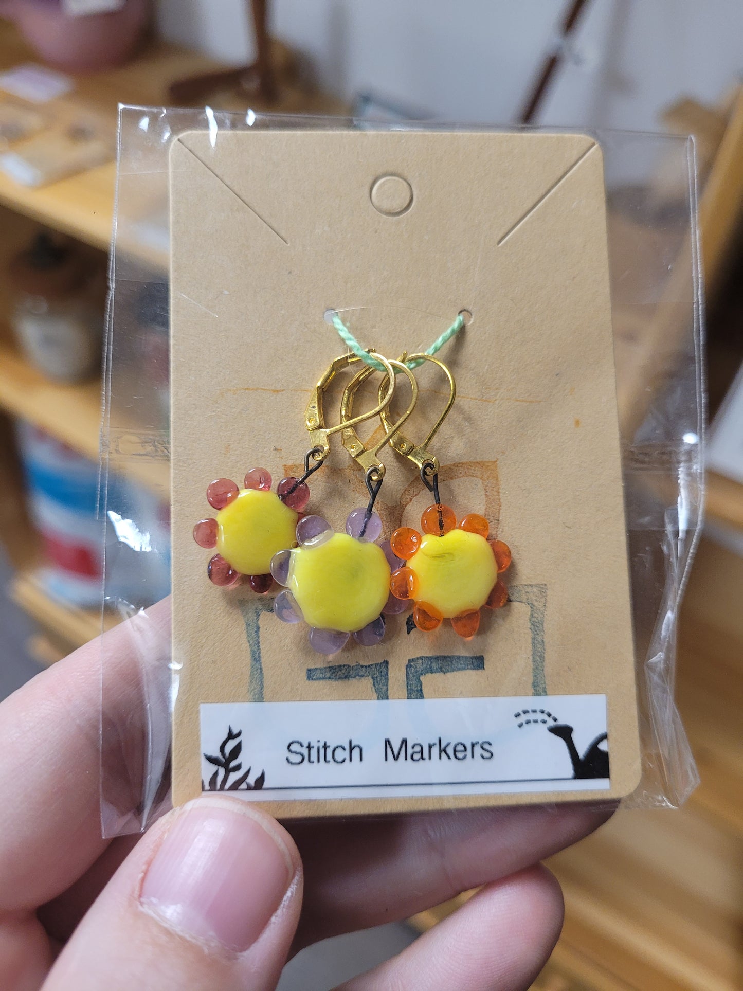 Glass Stitch Markers