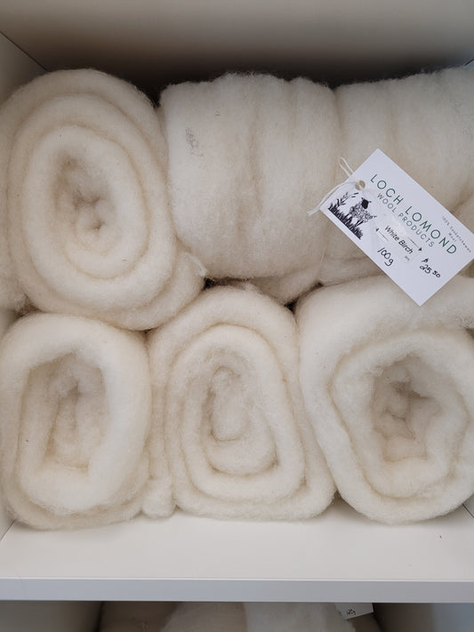 Crossbred Batting - White Birch