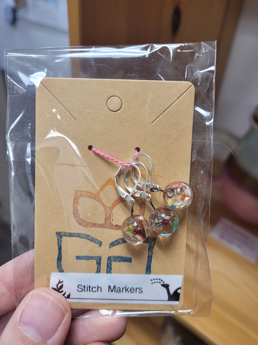 Glass Stitch Markers