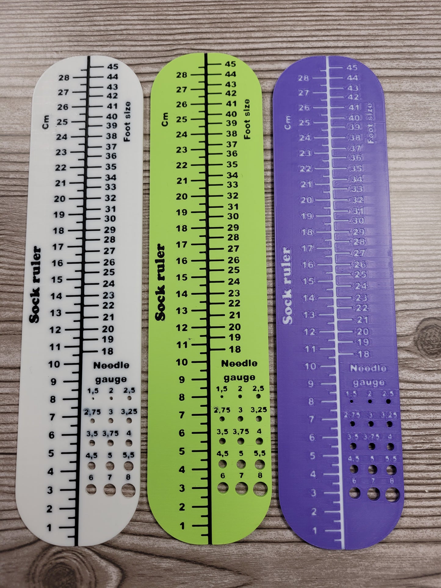 Sock Ruler