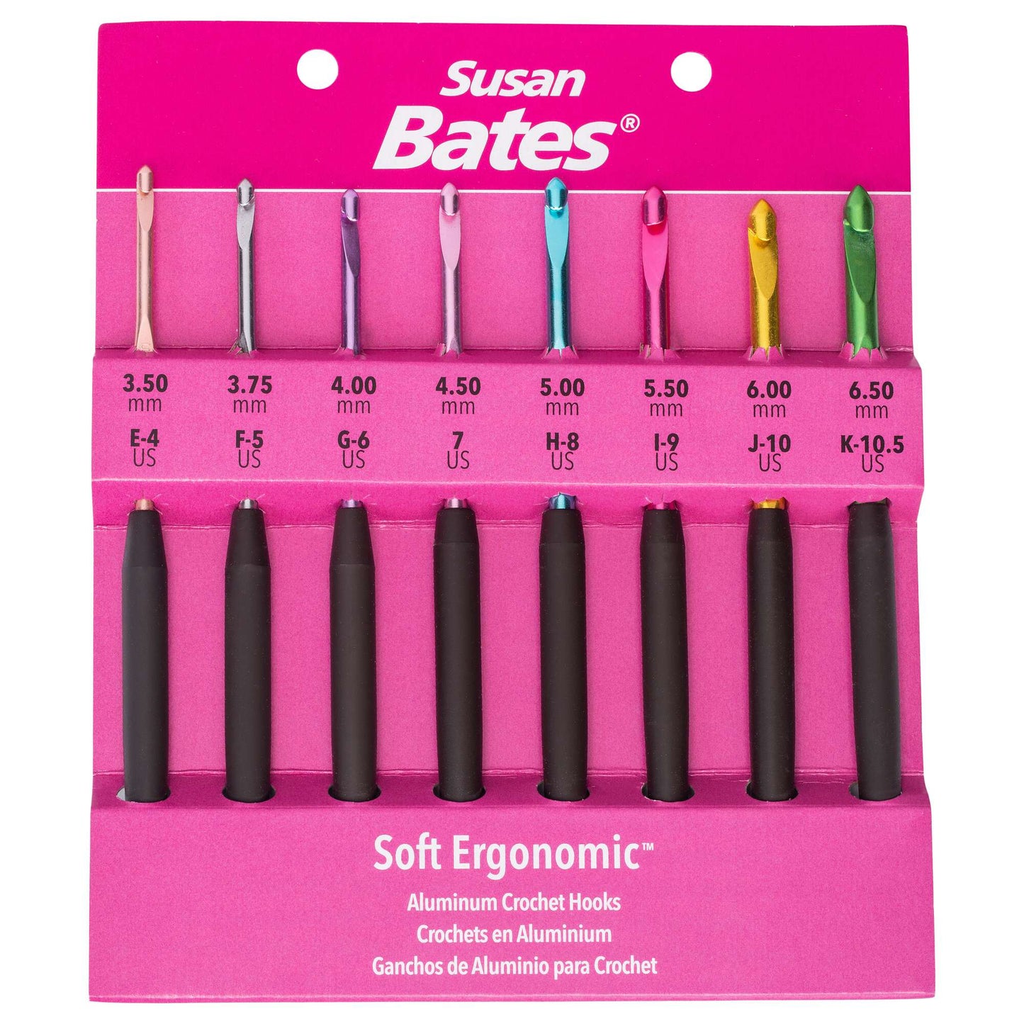 Susan Bates Soft Ergo Crochet Hook Set