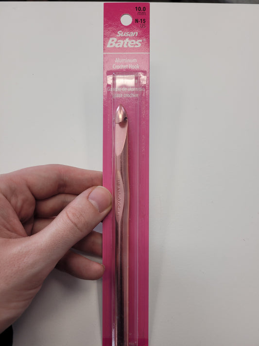 Susan Bates Silvalume Crochet Hook