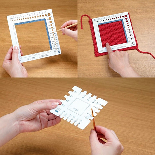 Swatch Ruler and Needle Gauge