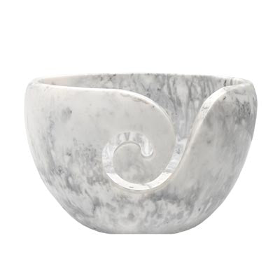 Yarn Bowl - Resin with Marble Tone