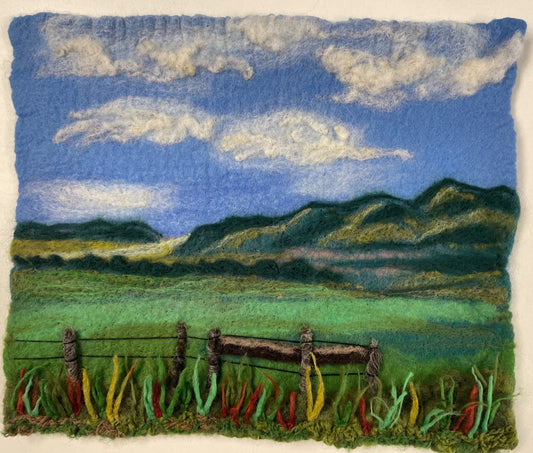 Wet Felt Landscape Class -April 24th and May 1st