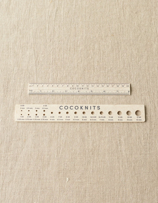 CocoKnits Ruler and Gauge Set