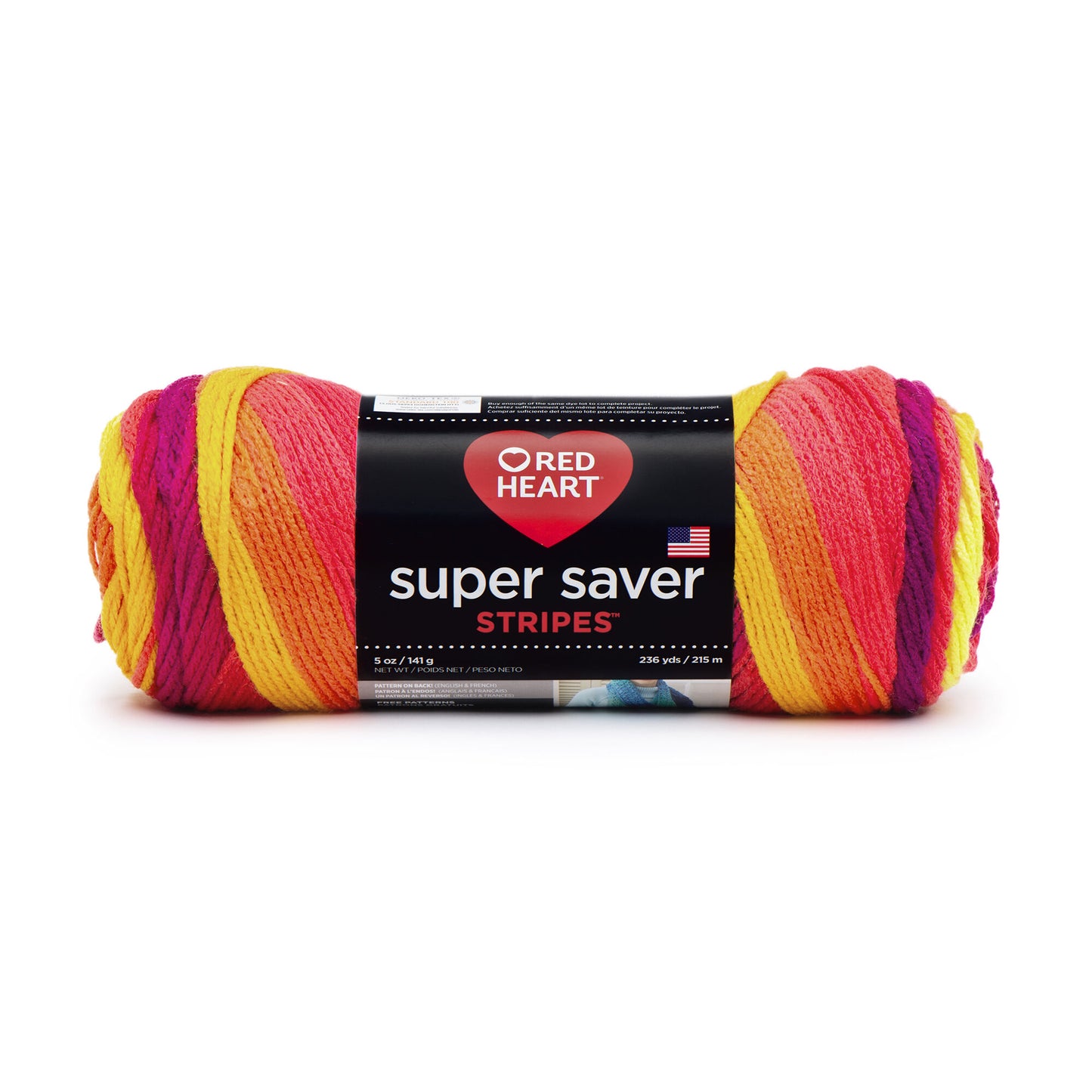 Red Heart Super Saver - Stripes/Variegated