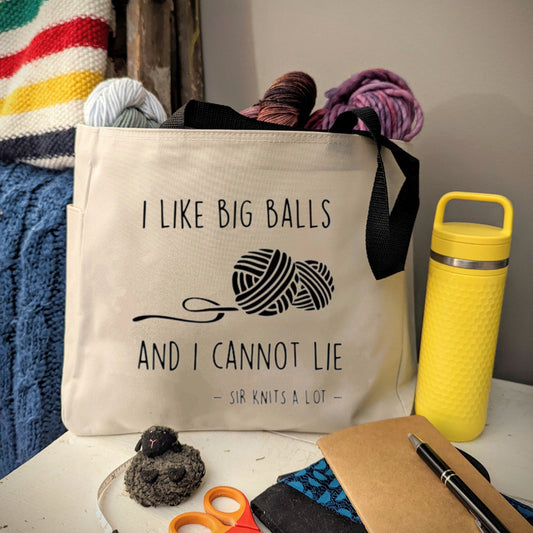 Large Tote Bag by Pine & Purl