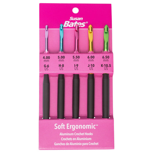 Susan Bates Soft Ergo Crochet Hook Set