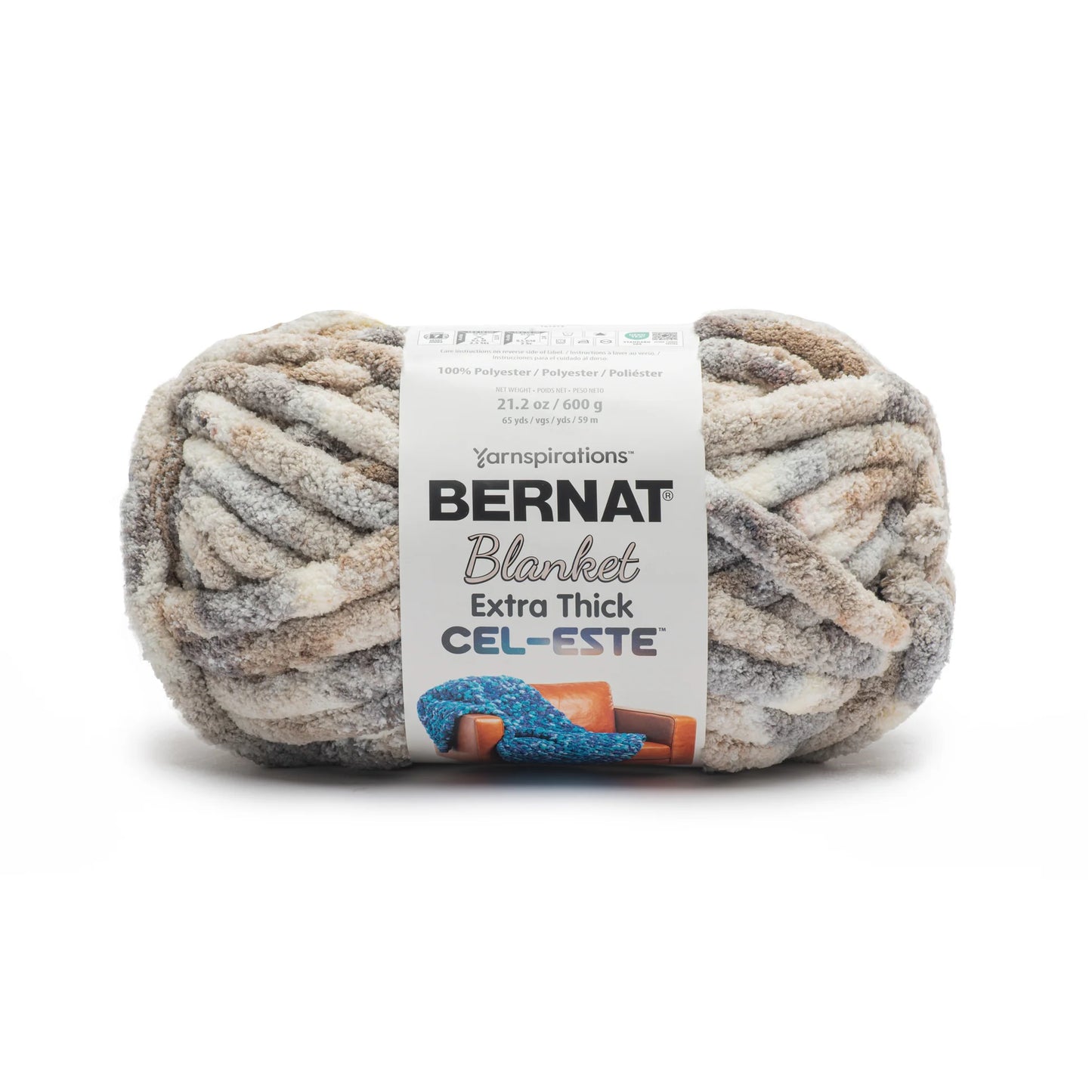 Bernat Blanket Extra Thick Cel-este