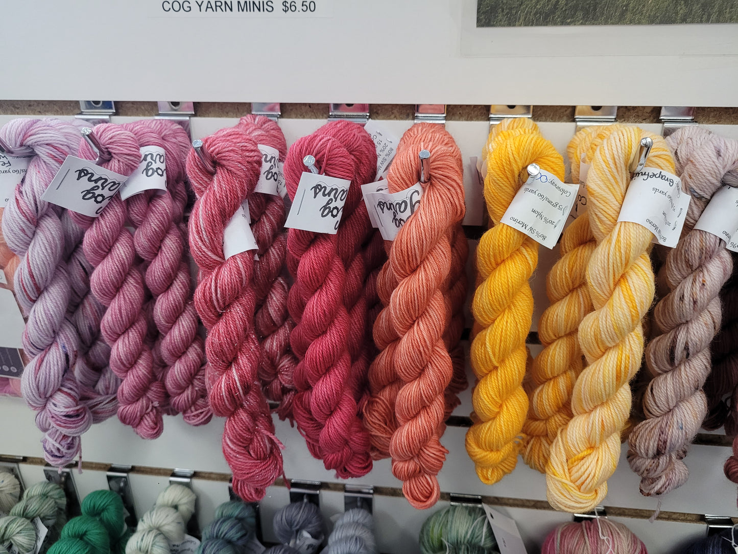 Cog Yarn Mini Skeins