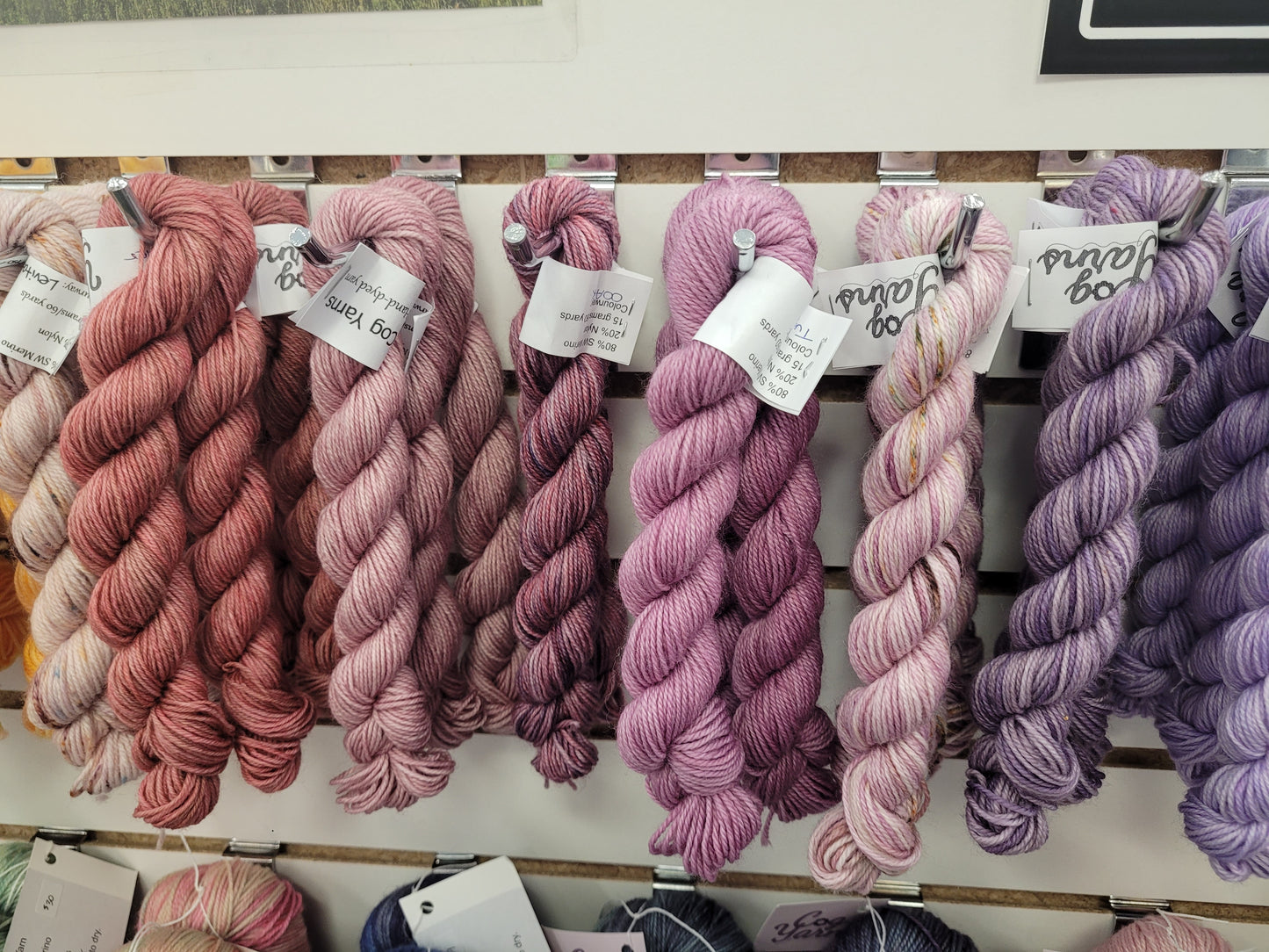 Cog Yarn Mini Skeins