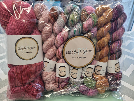 Olive Park - Sock Yarn Gift Set
