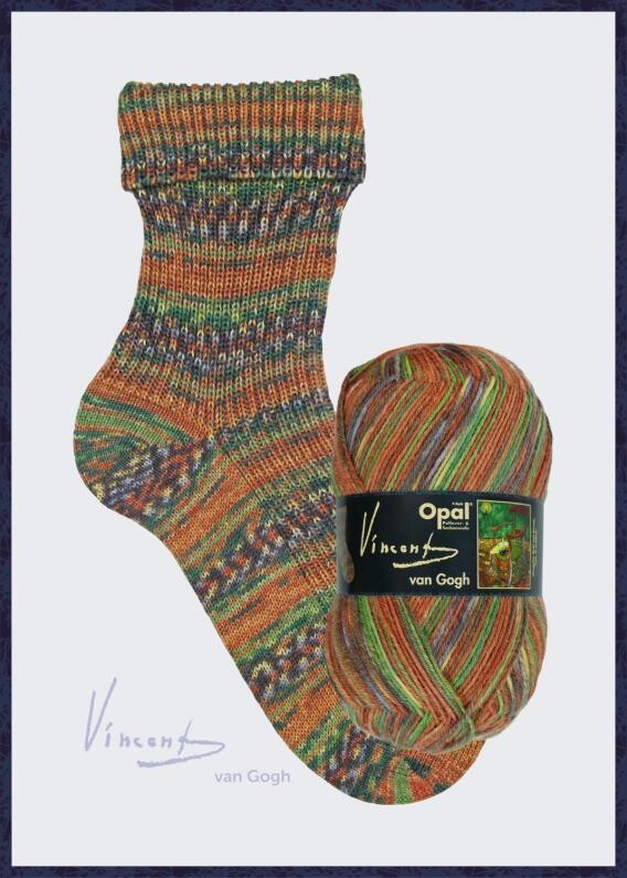 Opal 4 Ply Sock Yarn - Van Gogh Collection