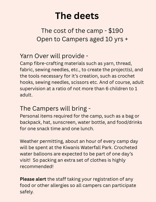 Kids Summer Crafting Camp