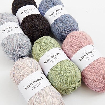 Linen Tweed Sock
