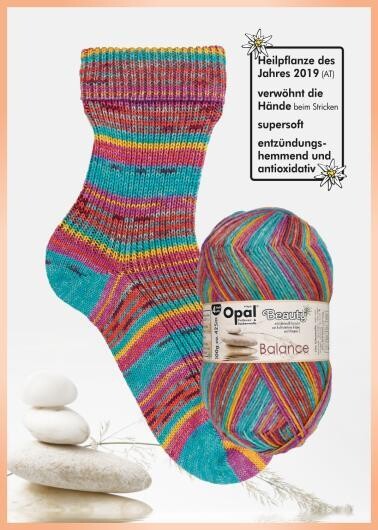 Opal 4 Ply Sock - Beauty