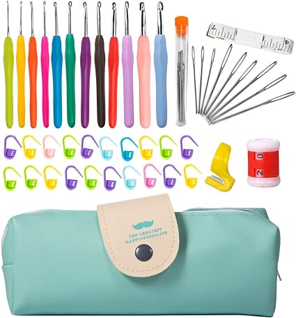 Crochet Hook and Tools Set