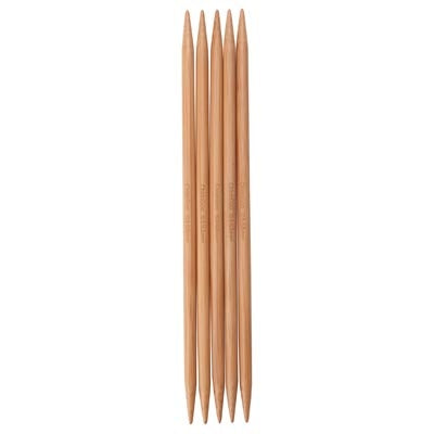 ChiaoGoo Bamboo Double Pointed - 8 Inch