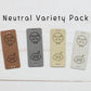 Leather Tag by Fox and Pine