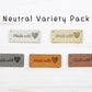 Leather Tag by Fox and Pine