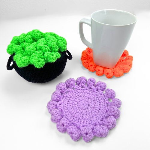 Crochet Coaster Cauldron Class