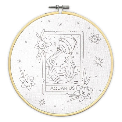 Zodiac Embroidery Kit