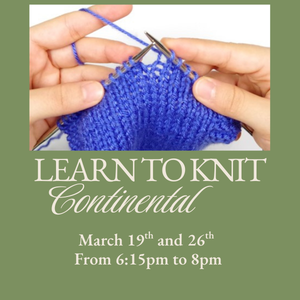 Learn to Knit Continental