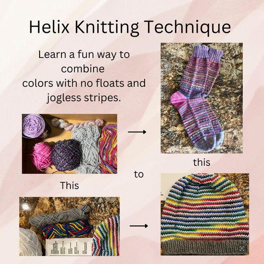 Helix Knitting Technique