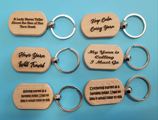 Wooden Keychains