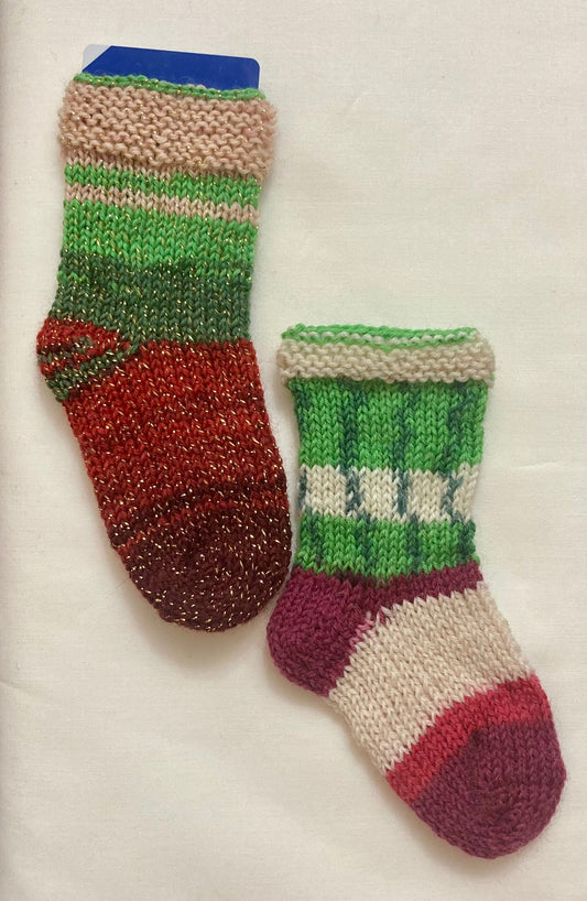 Knit Stocking Ornament Class