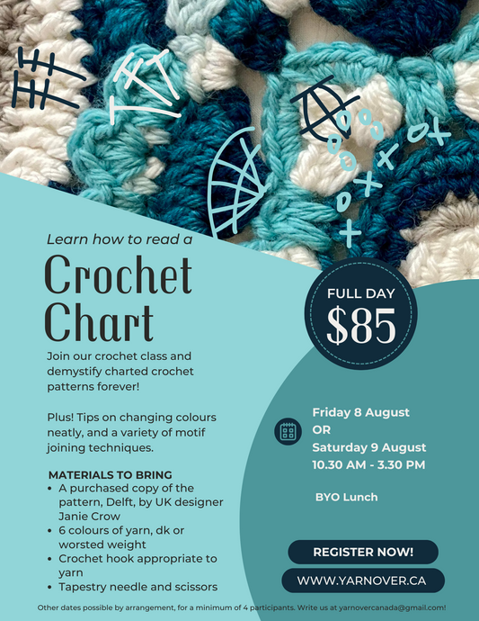 De-Coding Crochet Charts Class