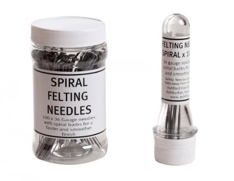 Spiral Felting Needle