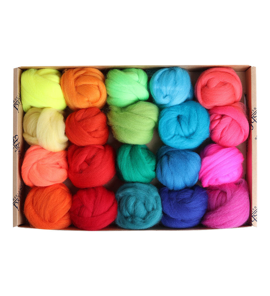 Ashford Corriedale Fiber Sampler