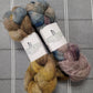 Loch Lomond Dyed Roving - Med Flock Blend