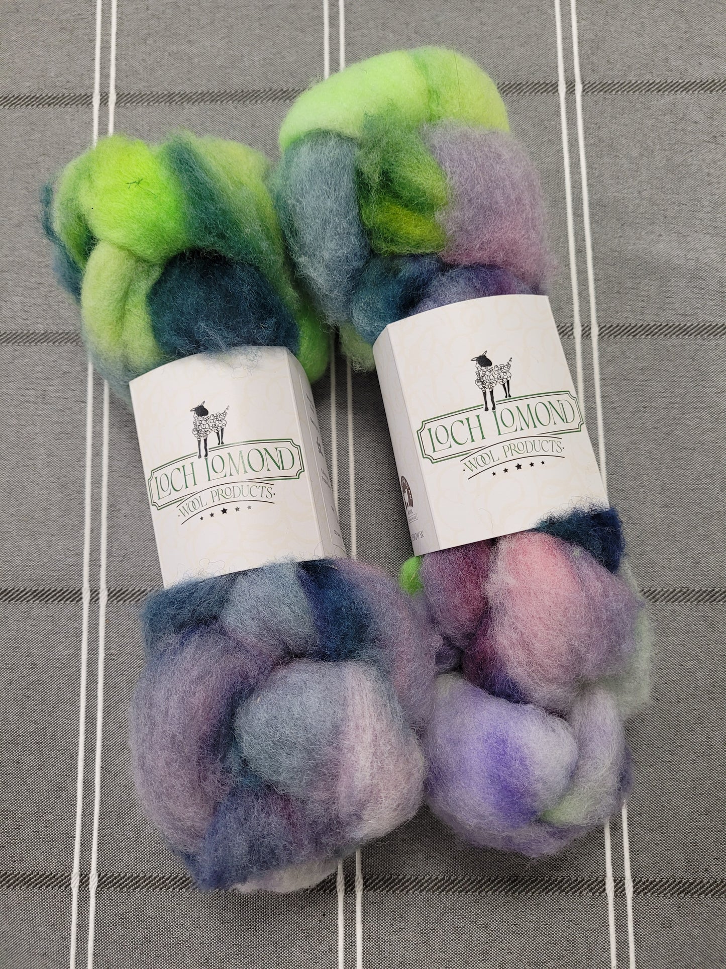 Loch Lomond Dyed Roving - Clun Forest