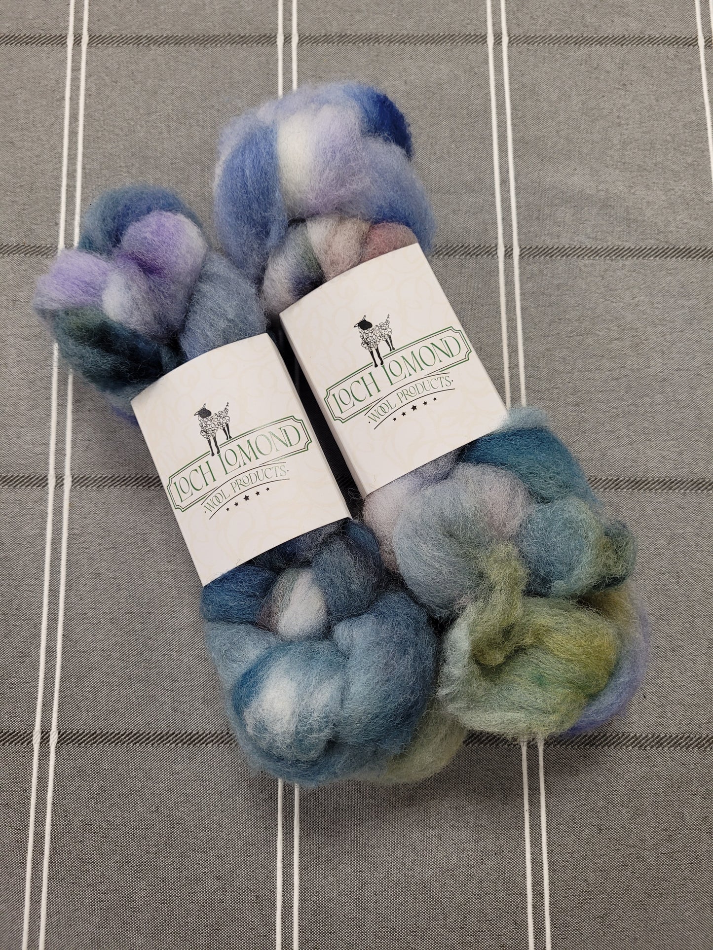 Loch Lomond Dyed Roving - Clun Forest